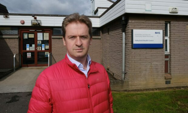 Mr Downie is concerned about the Fife GP shortage