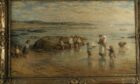 Children playing on the Sea Shore, ?3600 (Hall?s Fine Arts).