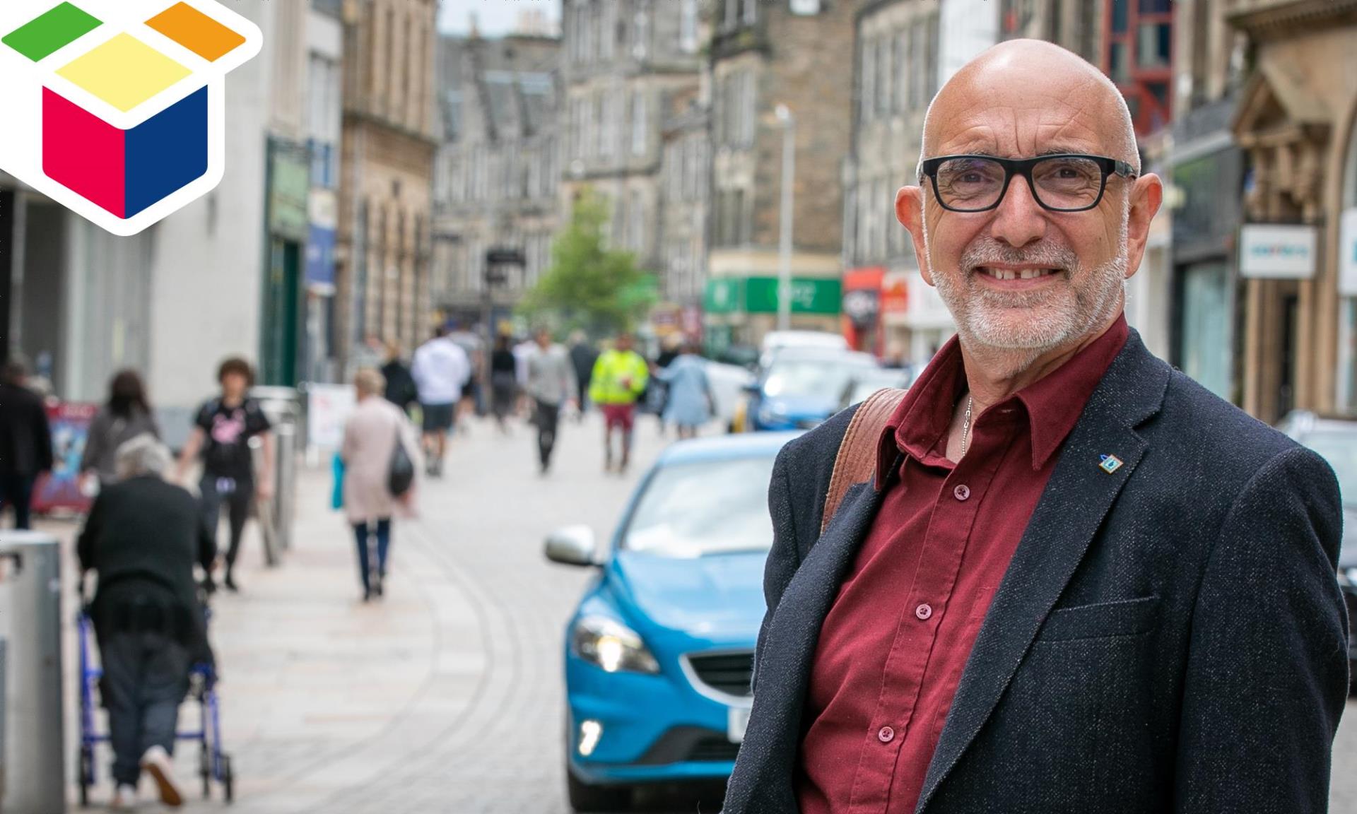 Danny Cepok sees a bright future for Kirkcaldy High Street - but it has to change.