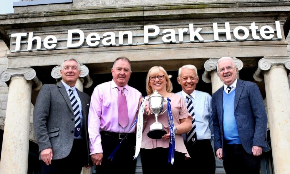 Colin Smart (second from left) is a new director at Raith Rovers.