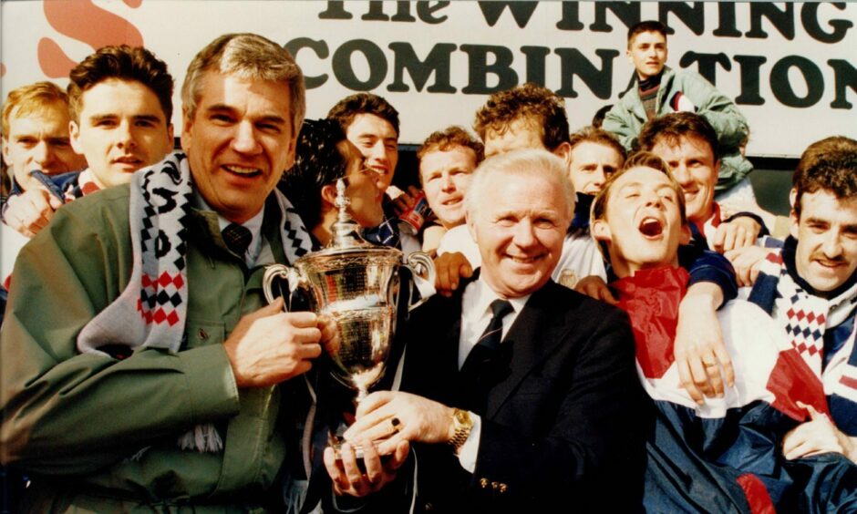 Ron Dixon was Dundee owner from 1992 to 1997 before his tragic death in Mexico in 2000.