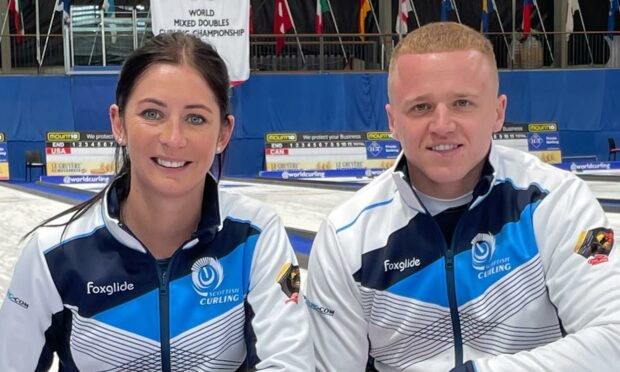 Eve Muirhead and Bobby Lammie.