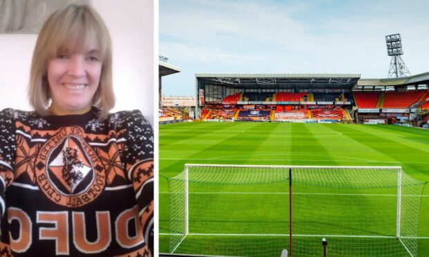 dundee united fans gail tribute mckimmie