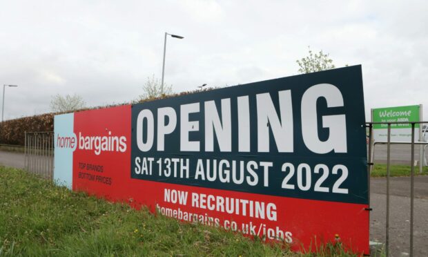 Dundee Home Bargains new store in Myrekirk