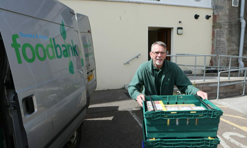 This is the third year of working with local foodbanks.