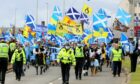 Indy march took place in Arbroath.