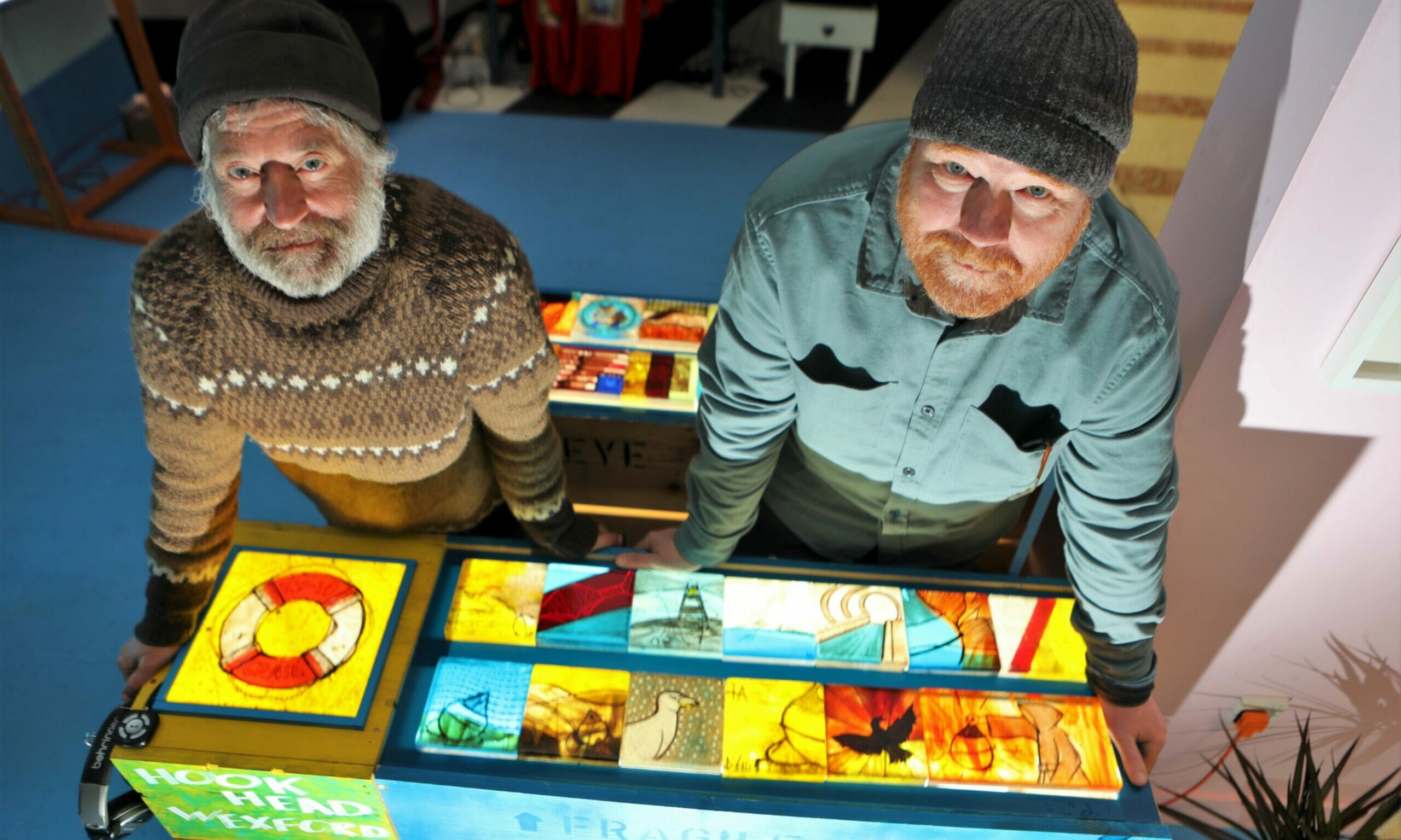 Fife artists Kenny Anderson (King Creosote) and Keny Drew created the KY-10 exhibition.