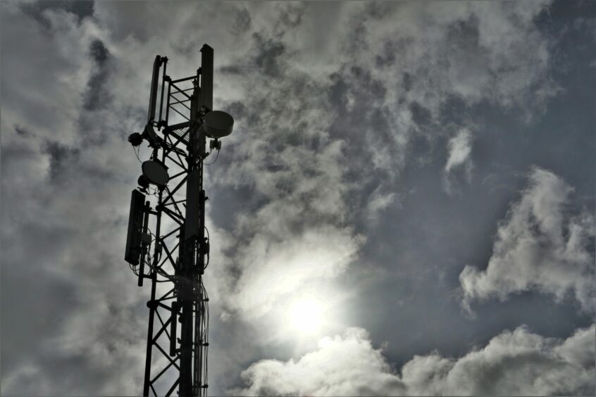 The mobile phone mast