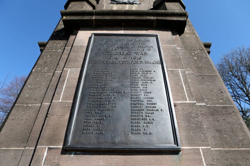 Brechin war memorial