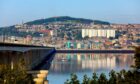 A view of Dundee from Fife.