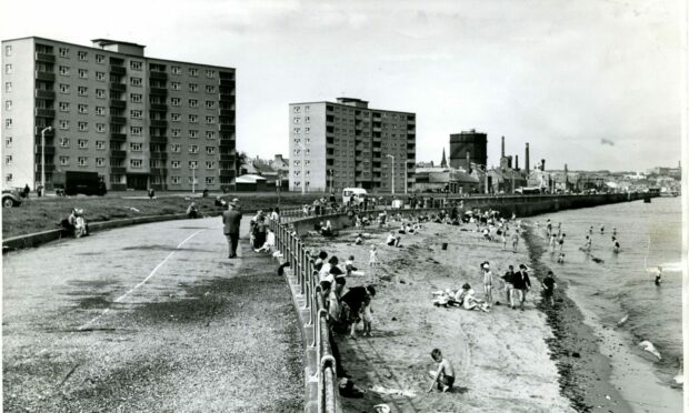 Kirkcaldy's distinctive high rises started emerging in the 1950s.