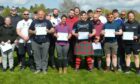 A Highland games training day was held at Crieff
