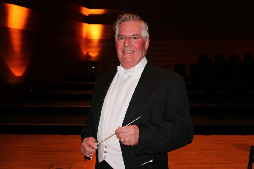 Perth Choral Society Conductor Peter Rutterford.