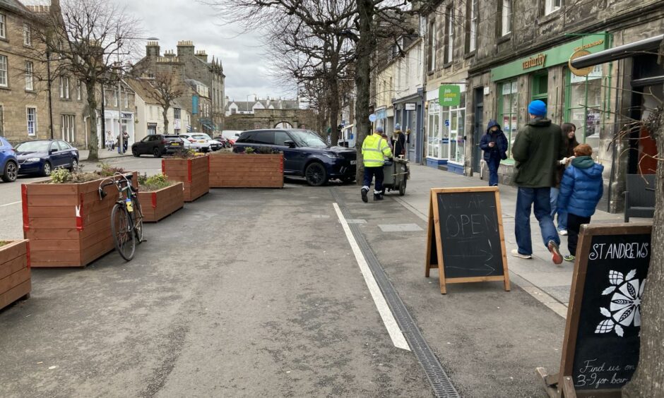 A spotless St Andrews.