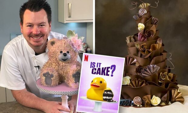 Paul Bradford turned down Netflix show Is It Cake? to open his Perthshire cake school.