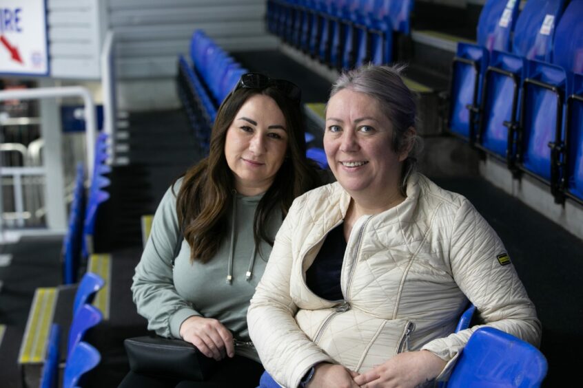 Stars fans Valerie Williams and Laura McLean have tickets for the finals weekend.