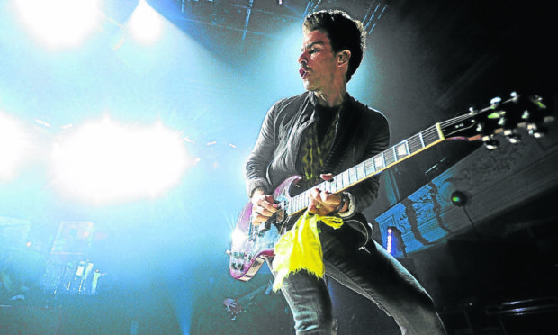 The Stereophonics on stage at Caird Hall, Dundee
