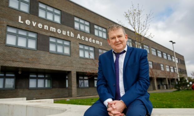 Ronnie Ross has announced his departure from Levenmouth Academy. Image: Kenny Smith / DC Thomson.