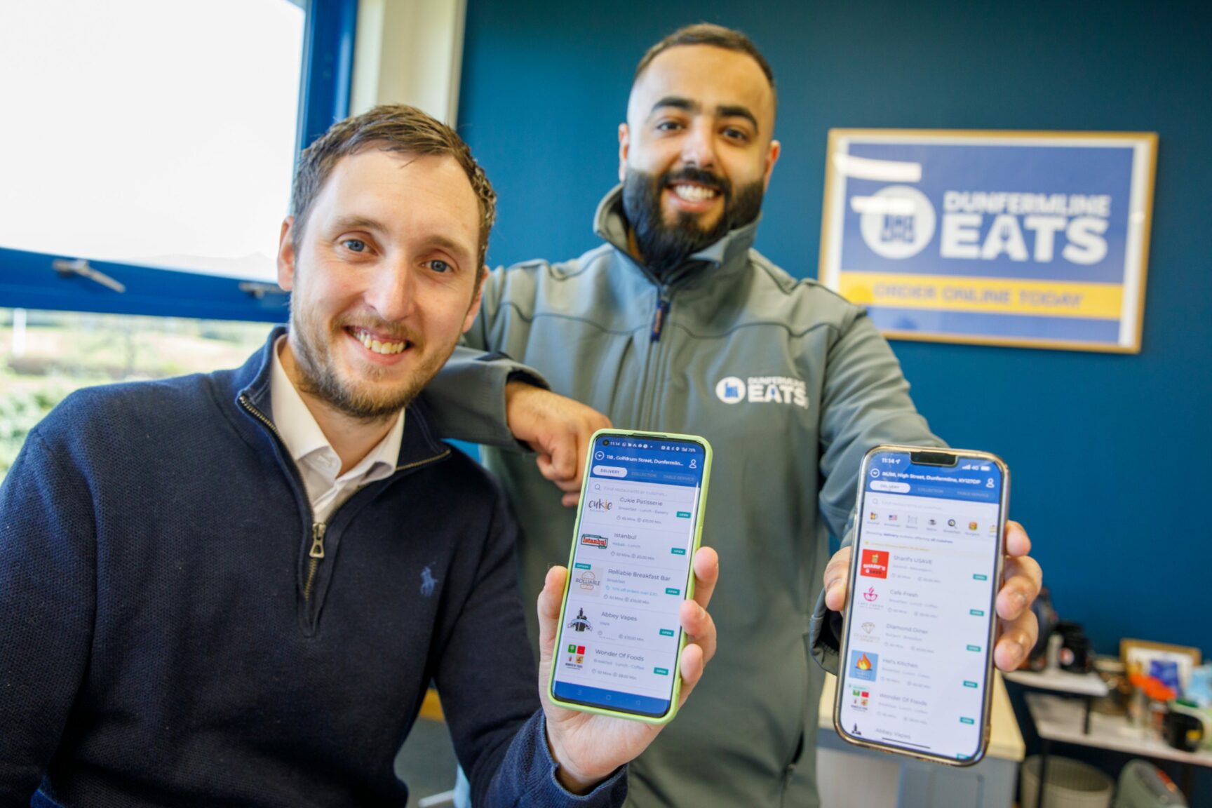 Dunfermline Eats Fife duo helping 'ripped off' takeaways through app