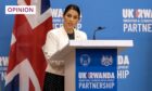 Home Secretary Priti Patel sparked anger when she announced a plan to send asylum seekers to Rwanda for processing.