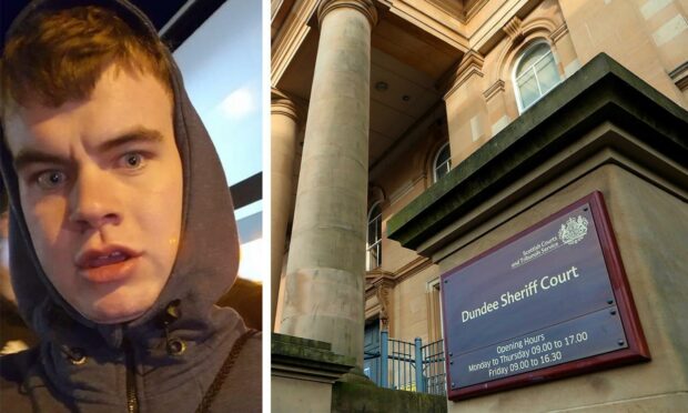 Robbie Thompson appeared at the High Court in Dundee.