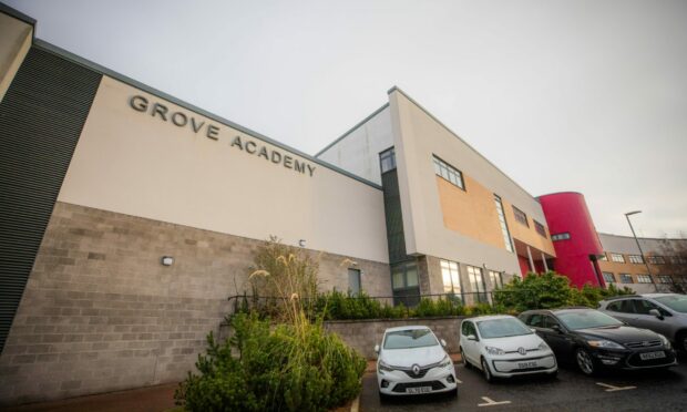 Grove Academy. Image: Steve MacDougall/DC Thomson.