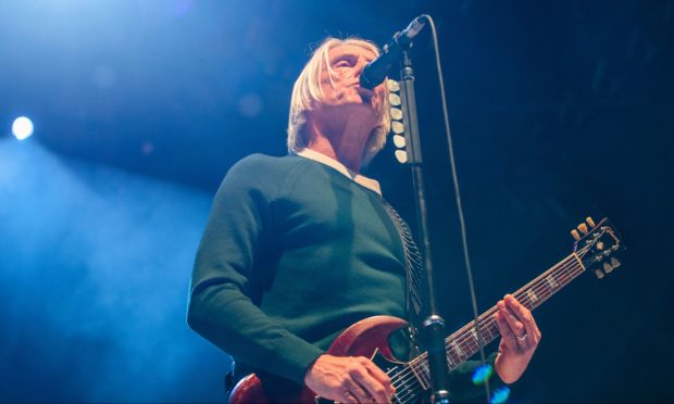 Paul Weller at the Caird Hall in 2022. Image: Steve MacDougall/DC Thomson