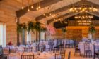 The new wedding barn at Silverwood in Carse of Gowrie.