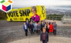 Nicola Sturgeon launches her SNP campaign bus