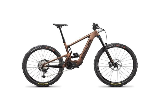 This £7000 Santa Cruz Bullet e-bike was among three high value bikes stolen from a property in Pitlochry.