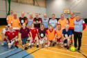 Carnoustie Panmure Walking Football Club are heading to Portugal. Pic: Steve Brown/DCT Media.