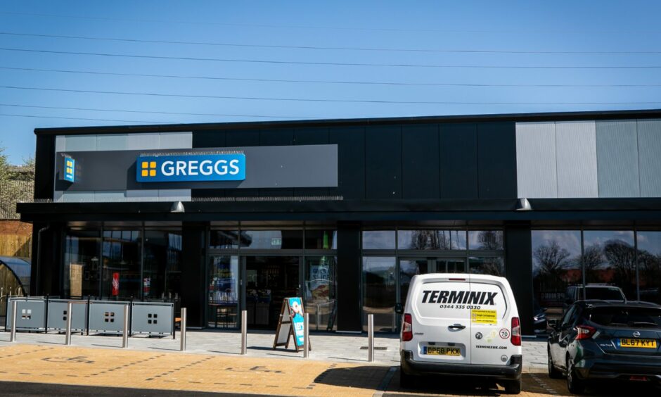 Greggs opened in April.