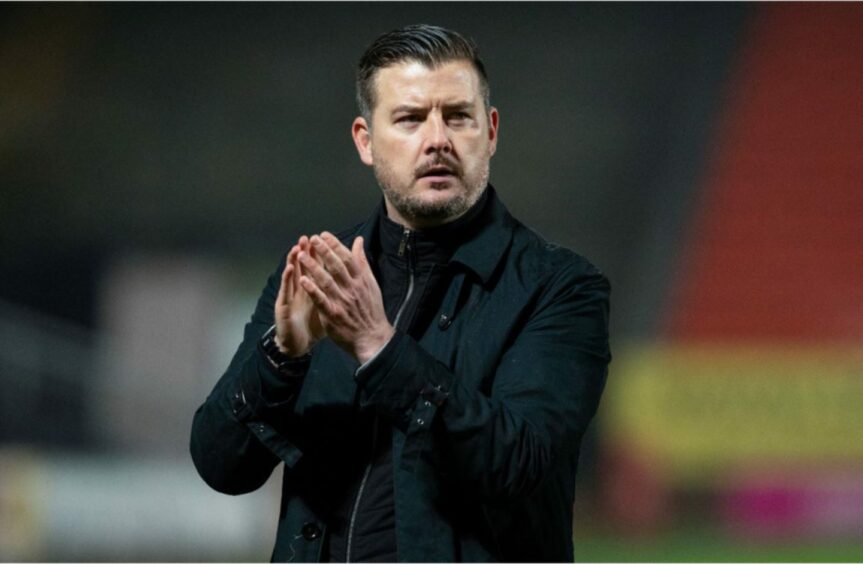 Dundee United boss Tam Courts is in his first season as manager.