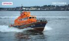 The Broughty Ferry lifeboat crew had to repair their boat after vandals broke into the town's RNLI station.