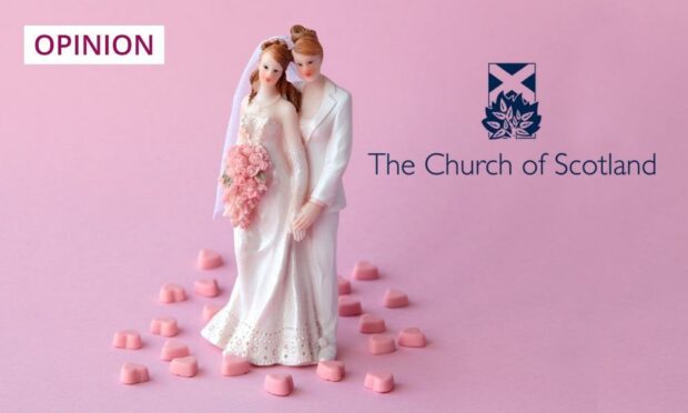 The Church of Scotland will vote on whether to allow ministers to conduct same-sex ceremonies. Photo: Shutterstock.