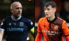 Dundee skipper Charlie Adam is likely to face Dundee United's talented young star Dylan Levitt on Saturday.