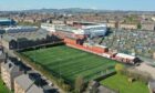 Dundee United are to start work on a new stand at Gussie Park. Image: Dundee United