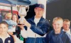 Winning the National Kwik Cricket Finals in 
2001 at Trent Bridge, Nottingham is Chris Plomer and the team he coached.