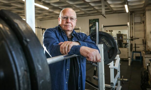 Bill Duthie, chairman of the Ardler Weights Committee, fears Ardler Gym will never re-open.