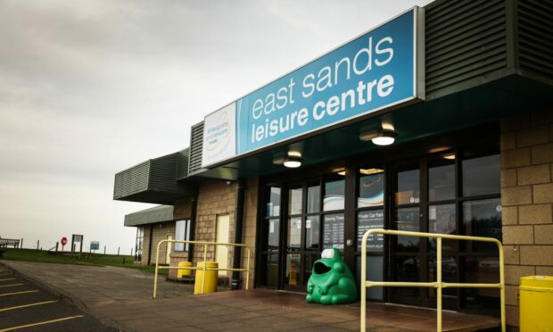 East Sands Leisure Centre in St Andrews.
