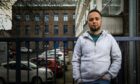 Charity worker Faisal Hussein is concerned about child poverty. Image: Mhairi Edwards/DCT Media