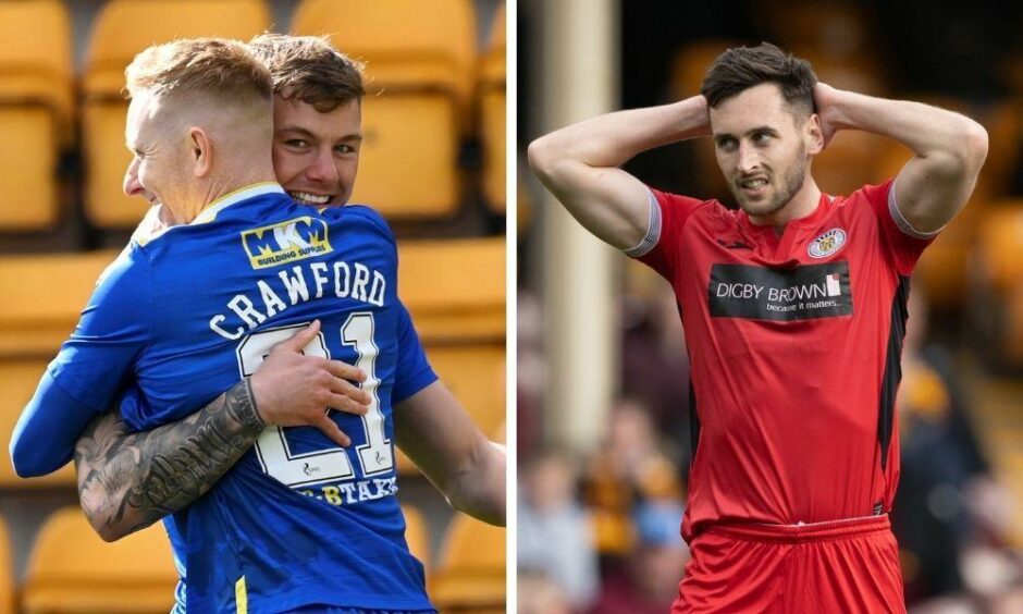 It was joy for Callum Hendry and despair for St Mirren's Conor McCarthy at the weekend.