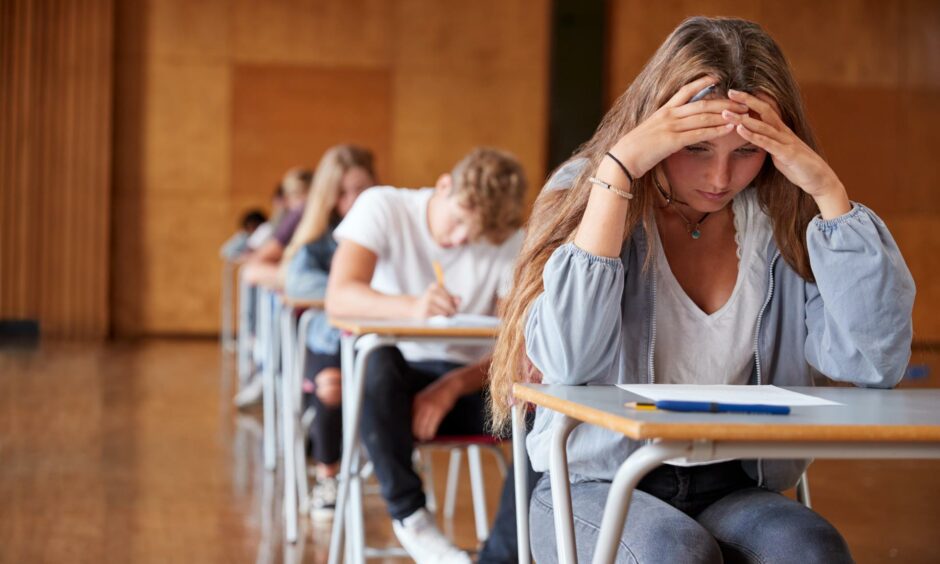 Fife head teacher Ronnie Ross has 'massive' worries about this year's exam results.