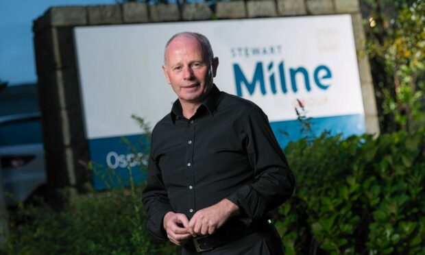 Stewart Milne Group founder/owner Stewart Milne.