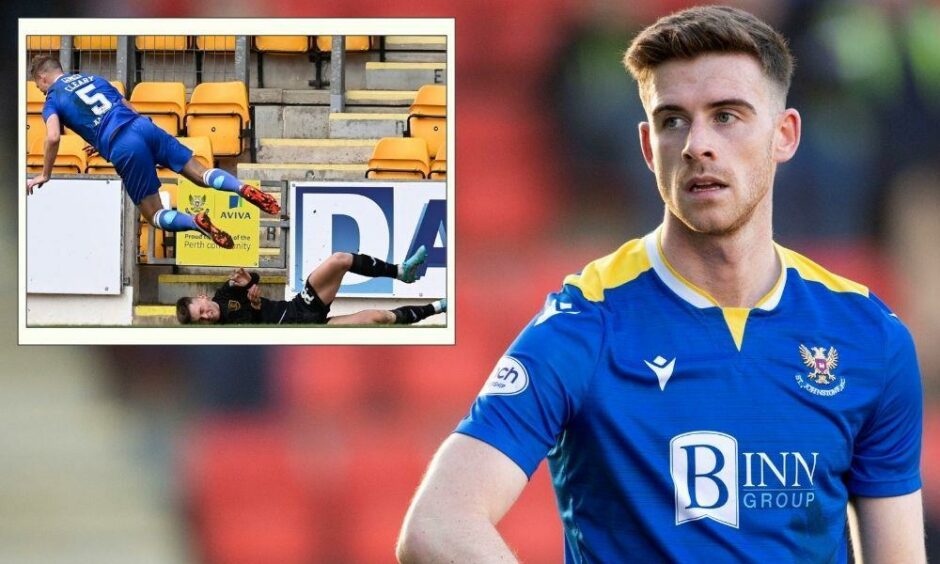Tony Gallacher and Dan Cleary were both injured against Livingston - one of them badly.