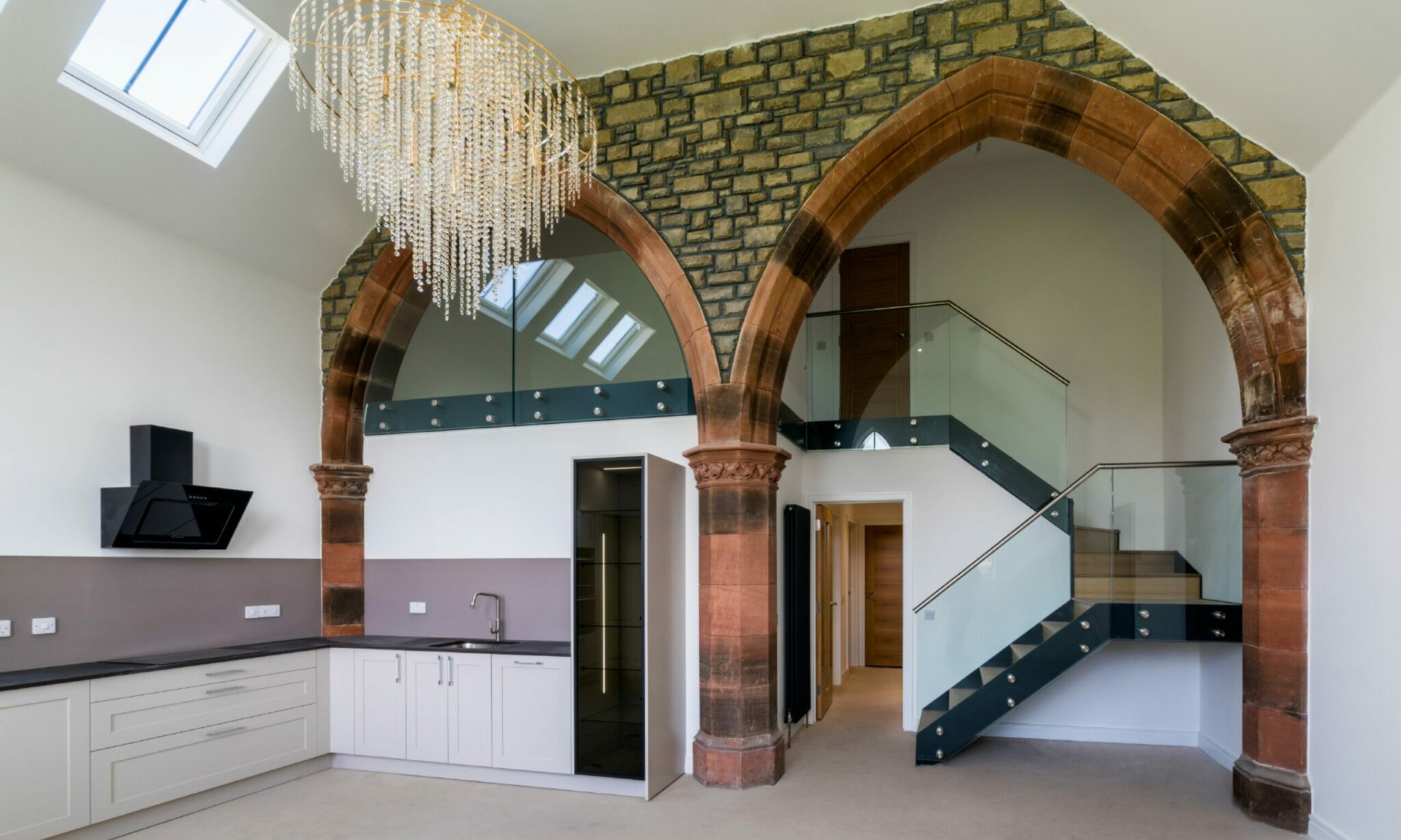 Inside transformation of South Church, Monifieth into luxury homes