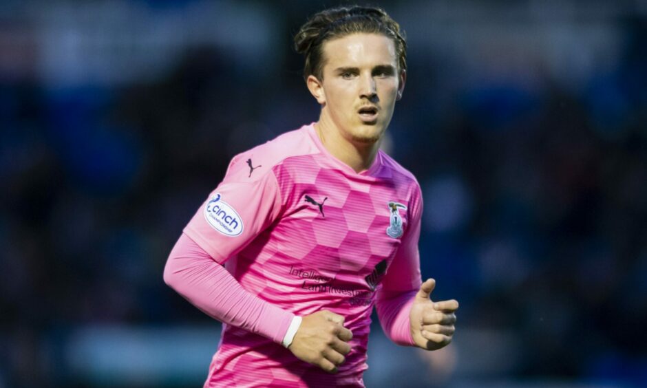 Logan Chalmers in action for Inverness.