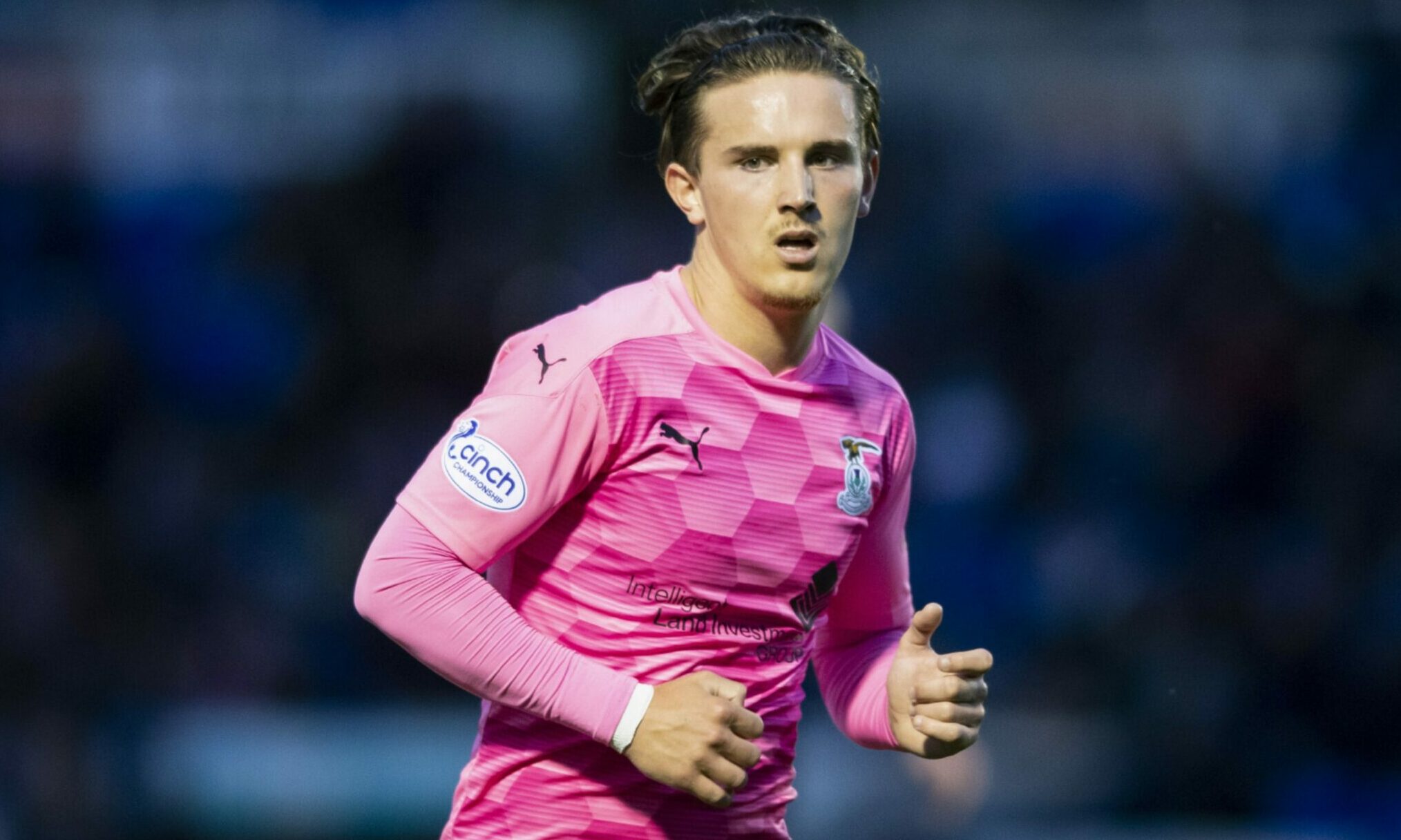 Logan Chalmers in action for Inverness.
