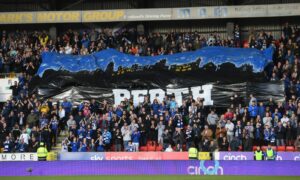 St Johnstone fans at McDiarmid Park in 2022. Image: Craig Foy/SNS