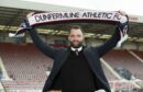 Dunfermline manager James McPake during his unveiling at East End Park.